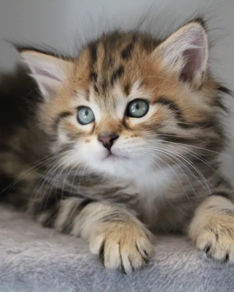 Taz, chaton Sibérien